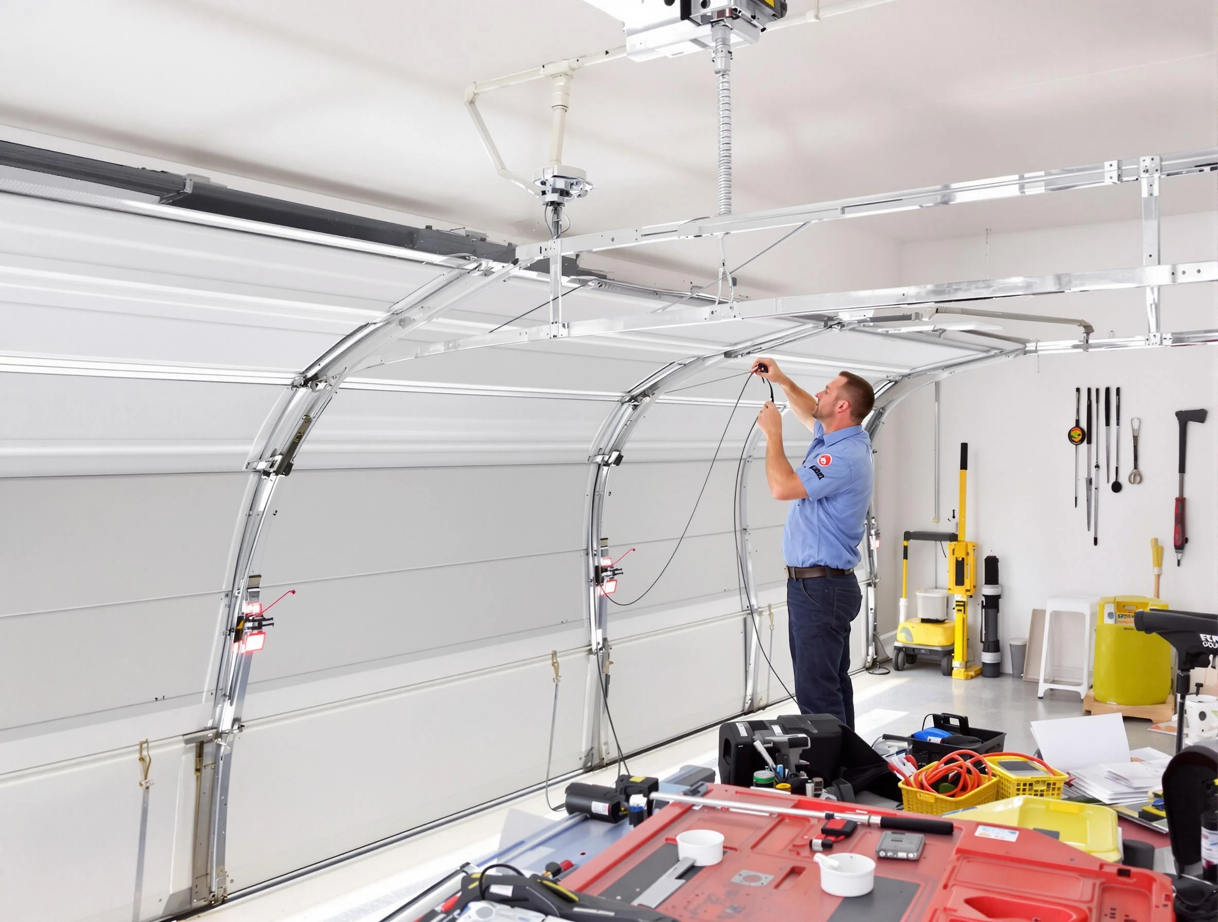 Garage door cable repair service by Sun City West Garage Door Repair in Sun City West